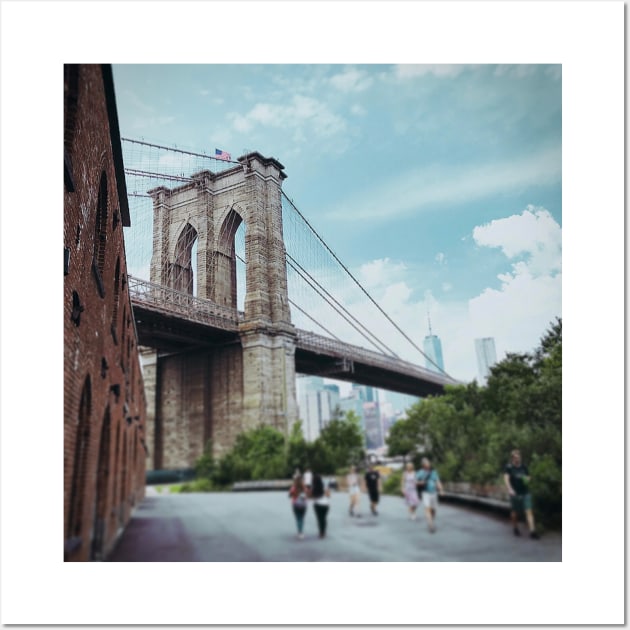 Brooklyn Bridge, DUMBO Wall Art by Tess Salazar Espinoza